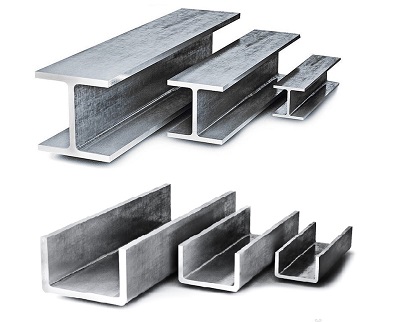 Балка и швеллер